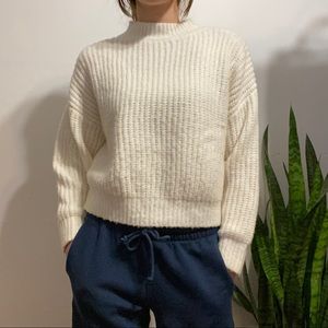 Cozy cropped sweater